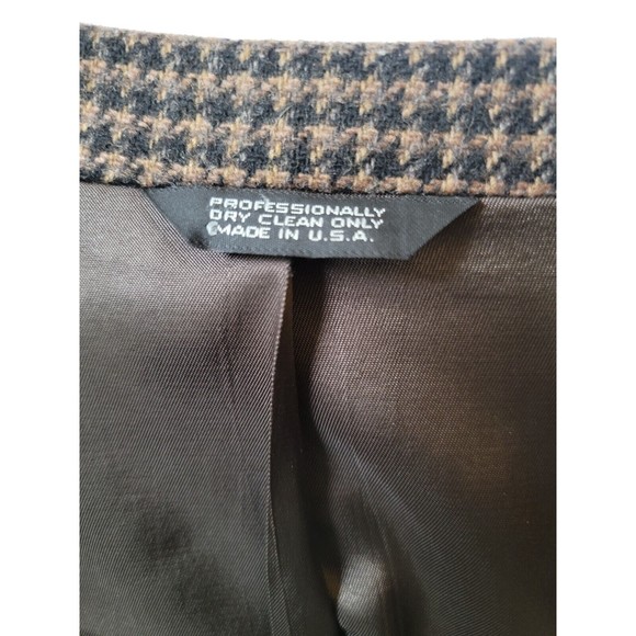 Mark Alexander Wool Blend Elbow Patch Blazer Sport Coat Tweed 40 Made in USA VTG - Picture 13 of 13